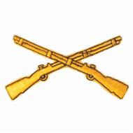 Infantry Crossed Rifle Tab